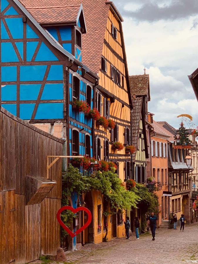 Gite Les Deux Belettes Riquewihr Eksteriør billede